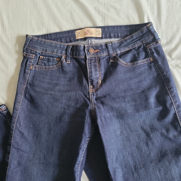 Hollister 7R dark blue "skinny" jeans - Picture 3 of 7